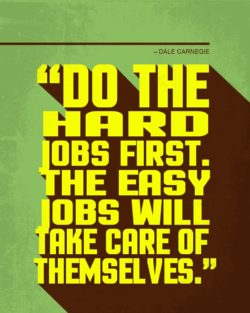 Hard Jobs and Easy Jobs by Dale Carnegie