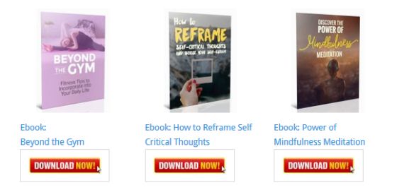 How to Reframe Self Critical Thoughts and Boost Your Self-Esteem Ebook [Personal Development Blog Ebooks]