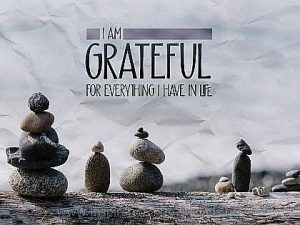 Grateful For Everything Inspirational Poster | Cultivating Gratitude