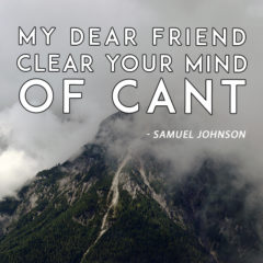 Clear Your Mind by Samuel Johnson