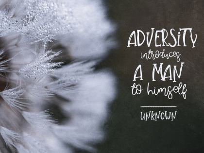 Adversity by an Unknown Author Inspirational Picture